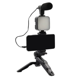 KIT VIDEOMAKER AY-49W (MINI TRIPÉ PISTOLA)