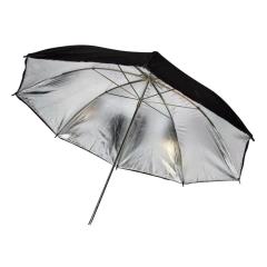 Sombrinha Rebatedora Prateada 91cm