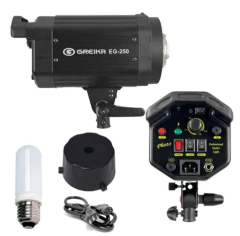 Imagem do FLASH DE ESTÚDIO GREIKA EG-250 (110V)