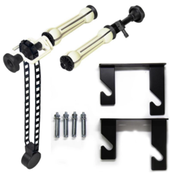 SUPORTE PARA FUNDO INFINITO FIXO PAREDE OU TRIPÉ (2 FUNDOS) - loja online