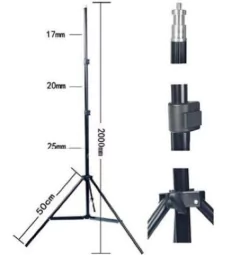 Kit Flash de Estúdio EG-250B completo - loja online