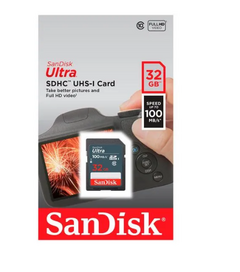 Cartão SanDisk SD 32Gb 100mb/s Ultra SDXC UHS -I na internet