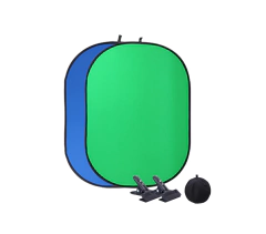 FUNDO INFINITO PORTÁTIL DUPLA FACE CROMA KEY 150X200