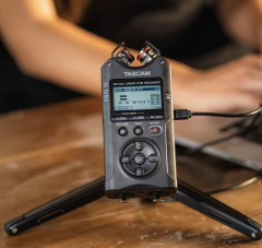 GRAVADOR TASCAM PROFISSIONAL DR-40X - Foto Imagem Rio