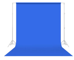 FUNDO INFINITO PAPEL 2,70X11 "STUDIO BLUE" #58 SAVAGE - Foto Imagem Rio