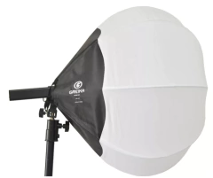 Kit Globo Difusor Lanterna Balão C/ Tripé Controle E Lampada