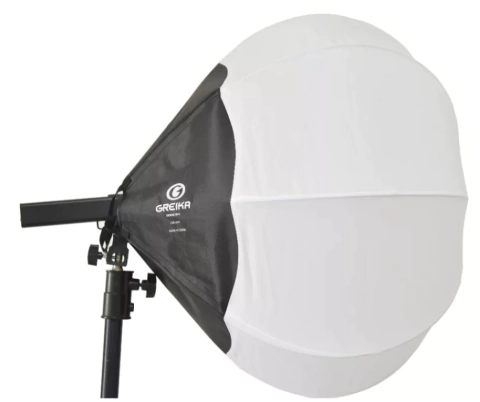 Kit Globo Difusor Lanterna Balão C/ Tripé Controle E Lampada