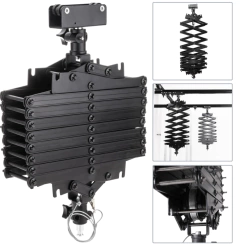SUPORTE DE TRILHOS TETO PARA ESTÚDIO 03 PANTÓGRAFOS E 05 TRILHOS CT-02 - loja online