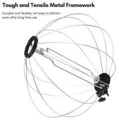 Kit Globo Difusor Lanterna Balão C/ Tripé Controle E Lampada - comprar online