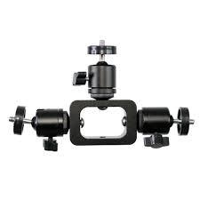 Suporte Adaptador Greika FAN-3 para Encaixe de 03 Acessórios Fotográficos