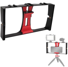 Suporte Estabilizador para celular, microfone e led