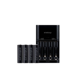 Carregador com 4 Pilhas Eneloop Pro Panasonic AA 2550mAh - comprar online