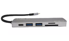 Leitor de cartão e HUB USB Knup 3.0 Tipo-C