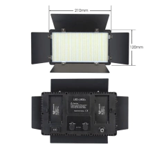 ILUMINADOR LED VÍDEO ON CÂMERA/ESTÚDIO U800+ BI COLOR