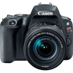 Câmera DSLR Canon EOS Rebel SL2, 24,2mp, Full Hd, Wi-Fi + Lente Ef-s 18-55mm - comprar online