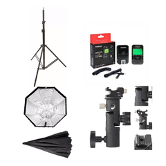 Kit octagonal 120cm speedlite TTL