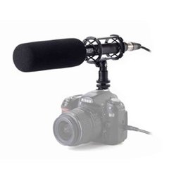 Microfone Shotgun Direcional Boya BY-PVM1000