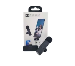 Imagem do MICROFONE DE LAPELA SEM FIO K9 - P/ TIPO C