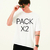 Remera Oversize Pack X 2
