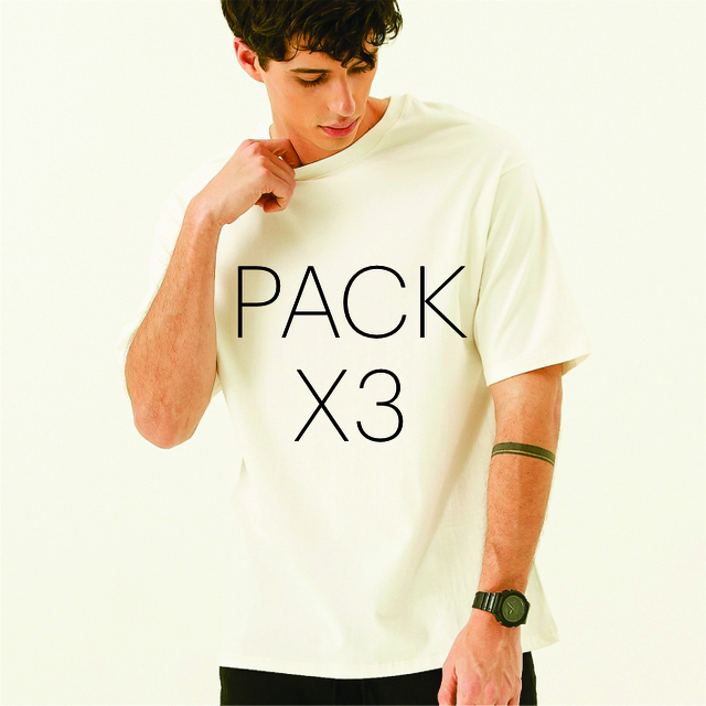 Remera Oversize Pack X 3 thumbnail 2