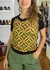 Remera Calandria m/c Triángulo Mostaza