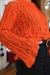 Sweater Índigo - Negro / Naranja - comprar online