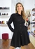 Vestido Celine - Rojo / Negro