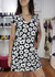 Vestido Cata - blanco-negro
