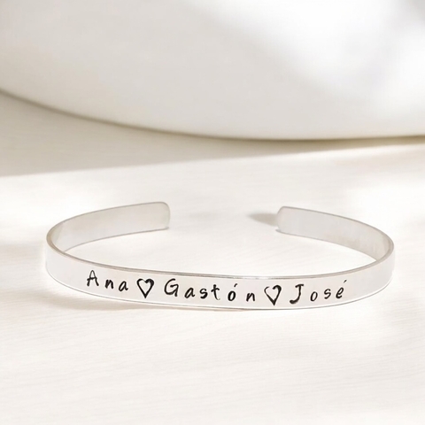 Pulsera Esclava Unisex de Plata 925 - comprar online