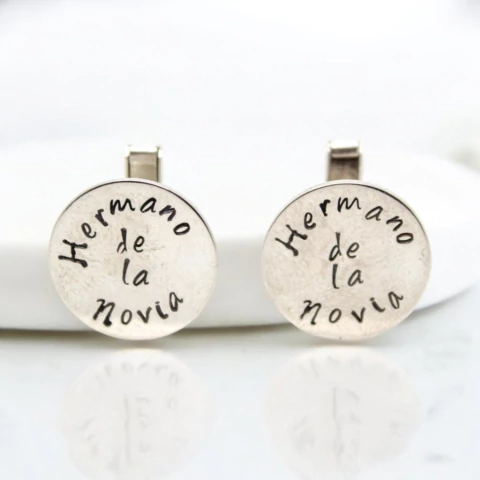 Gemelos Artesanales de Plata - comprar online