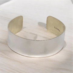 Pulsera esclava de Plata personalizada en internet