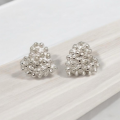 Aros corazón Mini de plata