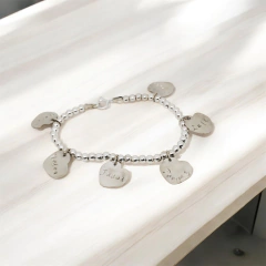 Image of Handcrafted Sterling Silver Bracelet