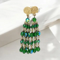 Czech Rock Crystal Earrings