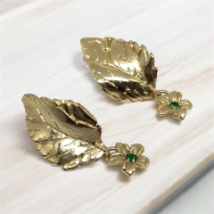 Aros Hojitas y Flores