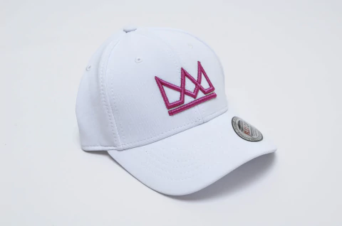 Gorra MACHI - Blanca - Rosa