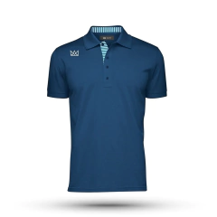 Chomba Azul Marino - con rayas interior