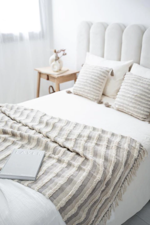 Manta Rústica Tejida DAKOR - comprar online