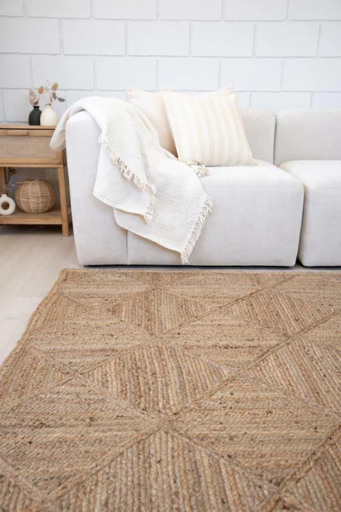 Alfombra de Yute Natural Premium MAVAL - comprar online