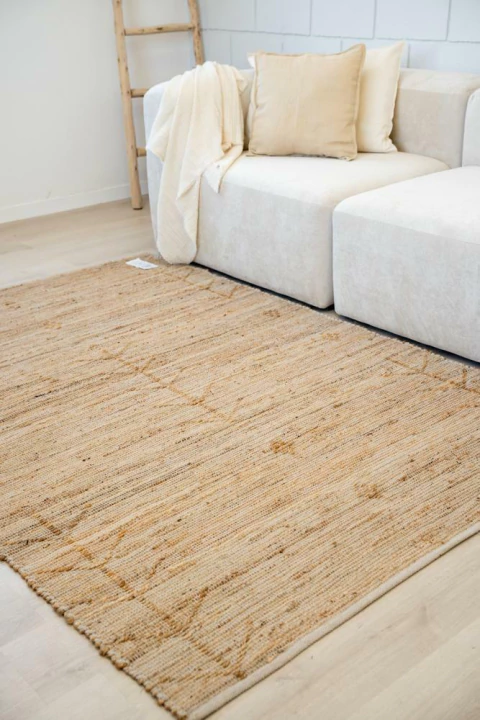 Alfombra de Yute y Algodón BIJU - comprar online
