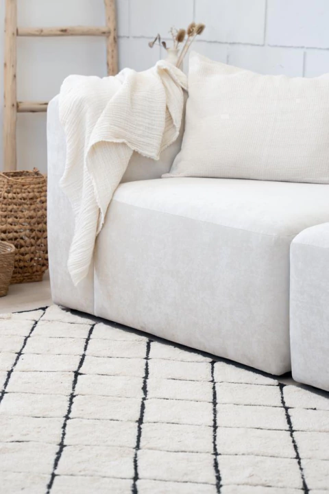 Alfombra de Algodon Rombos Relieve DINDORI - comprar online