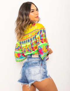 Short jeans Carmen destroyed - Atelie citrika