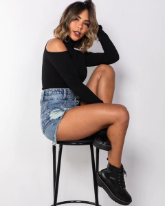 Body gola canelado - comprar online