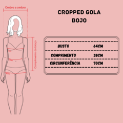 Cropped gola bojo - loja online