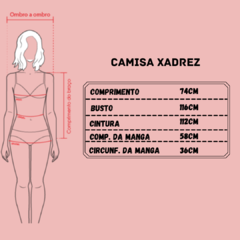 Blusa Xadrez na internet