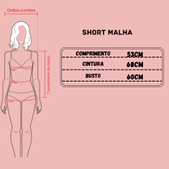 Short malha - Atelie citrika