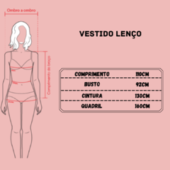 Vestido lenço - loja online