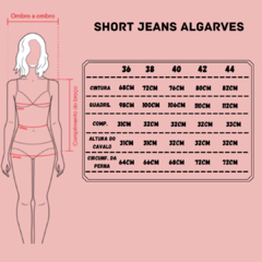 Short Jeans Algarves na internet