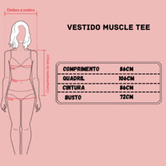 vestido muscle tee