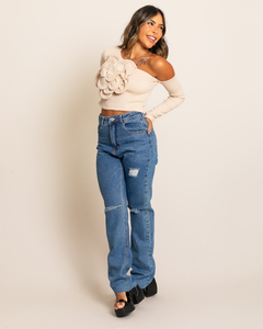 Blusa Ribana flower - comprar online